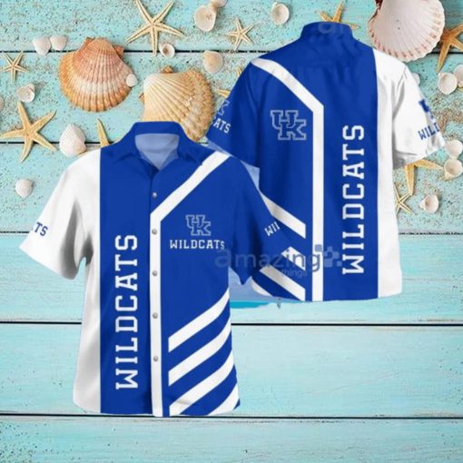 Kentucky Wildcats Short Sleeve Button Down Tropical Hawaiian Shirt Limited Edition