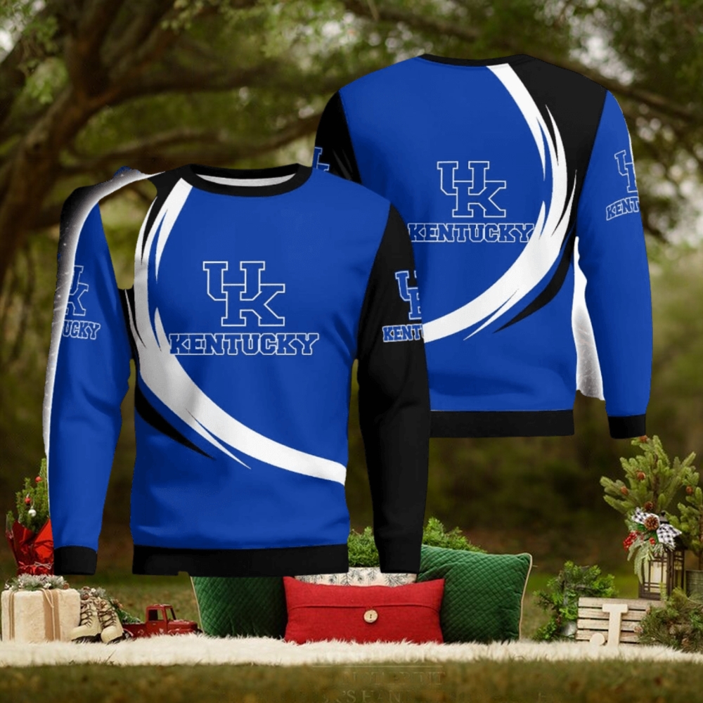Kentucky Wildcats Simple Vintage 3D Sweater Unisex Christmas Gift For Fans Kentucky Wildcats Simple Vintage 3D Sweater Unisex Christmas Gift For Fans