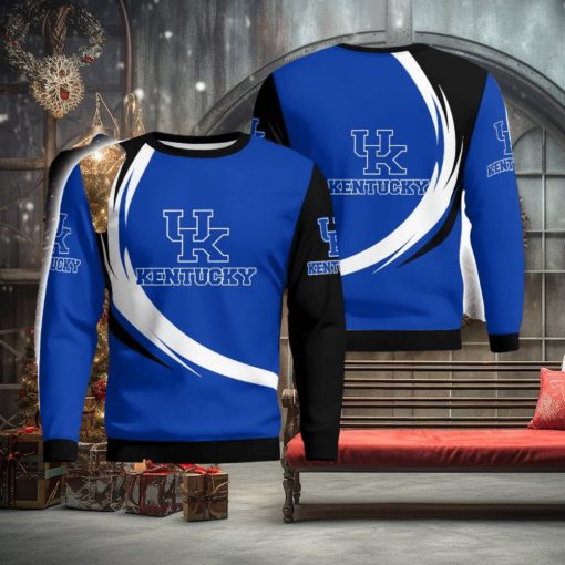 Kentucky Wildcats Simple Vintage 3D Sweater Unisex Christmas Gift For Fans