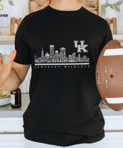 Kentucky Wildcats Skyline Name 2023 T Shirt