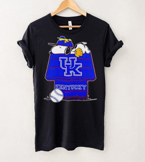 Kentucky Wildcats Snoopy And Woodstock The Peanuts Baseball shirt