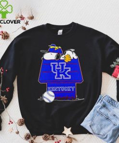 Kentucky Wildcats Snoopy And Woodstock The Peanuts Baseball shirt