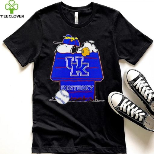Kentucky Wildcats Snoopy And Woodstock The Peanuts Baseball shirt