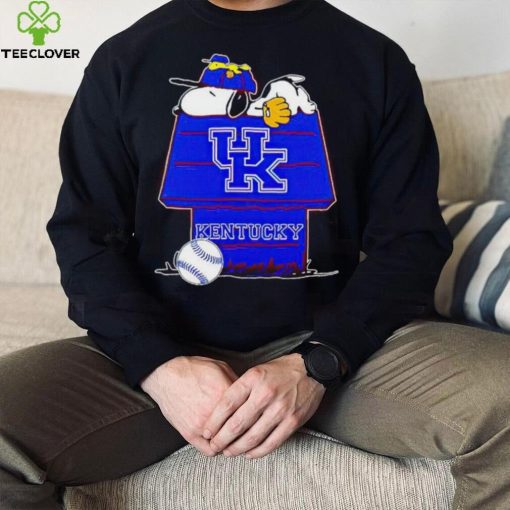 Kentucky Wildcats Snoopy And Woodstock The Peanuts Baseball shirt