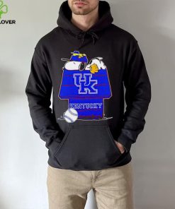 Kentucky Wildcats Snoopy And Woodstock The Peanuts Baseball shirt