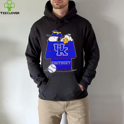 Kentucky Wildcats Snoopy And Woodstock The Peanuts Baseball shirt