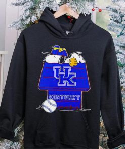 Kentucky Wildcats Snoopy And Woodstock The Peanuts Baseball shirt