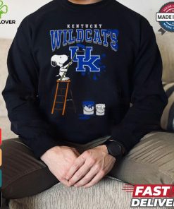 Kentucky Wildcats Snoopy Painting Shirt