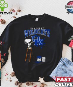 Kentucky Wildcats Snoopy Painting Shirt