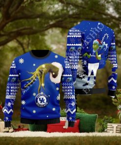 Kentucky Wildcats Team Grinch Ugly Christmas Sweater Cute Christmas Gift