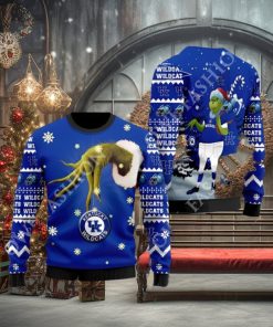 Kentucky Wildcats Team Grinch Ugly Christmas Sweater