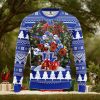 Kamehameha Christmas Unisex Wool Sweater Ugly Christmas Sweater 3D