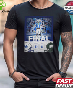 Kentucky Wildcats Win 41 6 Ohio Football 2024 Game Day Final Score Shirt