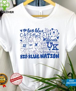 Kentucky Wildcats est. 1865 go big blue mascot funny shirt