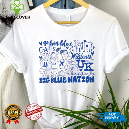 Kentucky Wildcats est. 1865 go big blue mascot funny hoodie, sweater, longsleeve, shirt v-neck, t-shirt