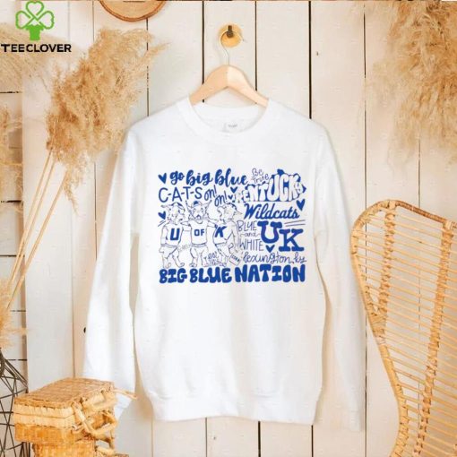 Kentucky Wildcats est. 1865 go big blue mascot funny hoodie, sweater, longsleeve, shirt v-neck, t-shirt