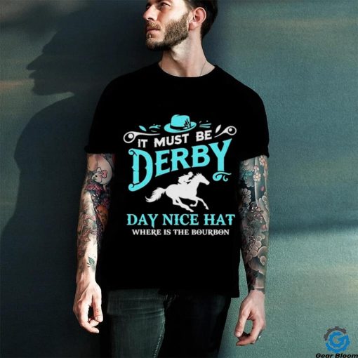 Kentucky derby cowboy it must be derby day nice hat where is the bourbon shirt