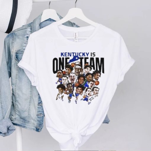 Kentucky mbb releases one team one state relief t hoodie, sweater, longsleeve, shirt v-neck, t-shirt