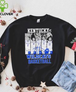 Kentucky starting 5 Wildcats basketball players shirt