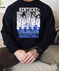 Kentucky starting 5 Wildcats basketball players shirt