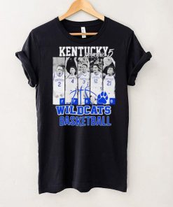 Kentucky starting 5 Wildcats basketball players shirt