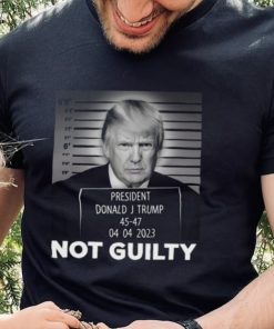 Kenzolynne Trump Mugshot Not Guilty Shirt