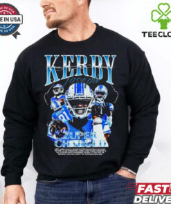 Kerby Joseph Zuper Charged Detroit Lions NFL t shirt