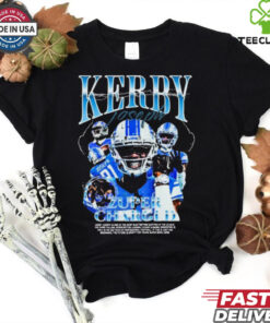 Kerby Joseph Zuper Charged Detroit Lions NFL t shirt
