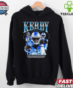 Kerby Joseph Zuper Charged Detroit Lions NFL t shirt