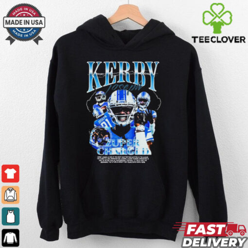 Kerby Joseph Zuper Charged Detroit Lions NFL t shirt