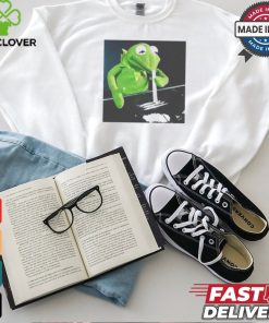 Kermit Getting Absolutely Wasted On Coke Funny Shirt