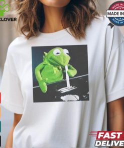 Kermit Getting Absolutely Wasted On Coke Funny Shirt