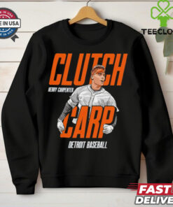 Kerry Carpenter Clutch Carp Detroit Tigers baseball shirt