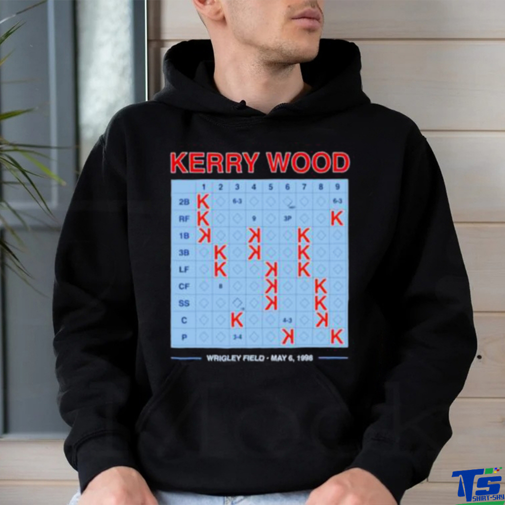 Kerry wood 20 strikeout scorecard shirt Kerry wood 20 strikeout scorecard shirt