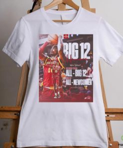 Keshon Gilbert All big 12 Second Team Big 12 All newcomer Team T shirt