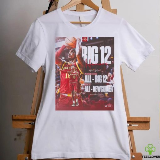 Keshon Gilbert All big 12 Second Team Big 12 All newcomer Team T hoodie, sweater, longsleeve, shirt v-neck, t-shirt