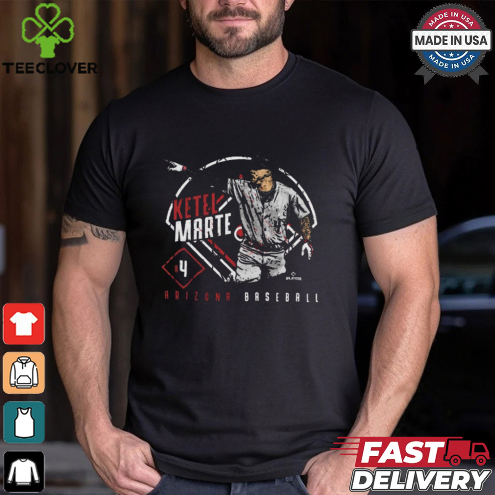 Ketel Marte #4 Arizona Baseball Ballpark t shirt Ketel Marte #4 Arizona Baseball Ballpark t shirt