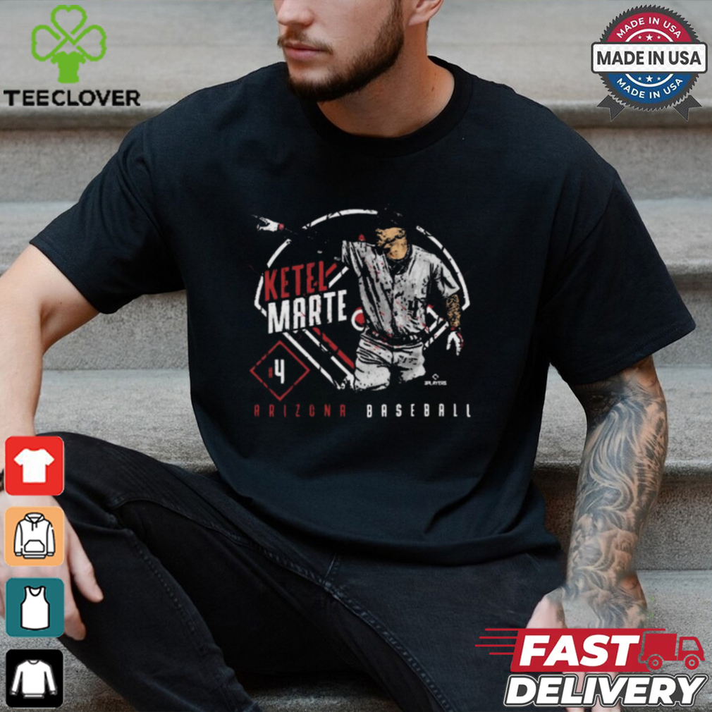 Ketel Marte #4 Arizona Baseball Ballpark t shirt Ketel Marte #4 Arizona Baseball Ballpark t shirt