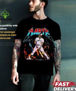 Ketel Marte Through Fire and Flames Skeleton baseball shirt