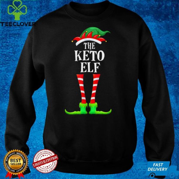 Keto Elf Family Matching Christmas Pajamas Funny Xmas T Shirt