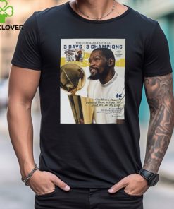 Kevin Durant Golden State Warriors NBA Sports Illustrated Cover Tee Shirt