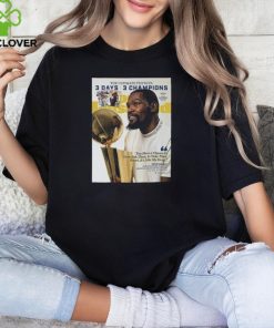 Kevin Durant Golden State Warriors NBA Sports Illustrated Cover Tee Shirt