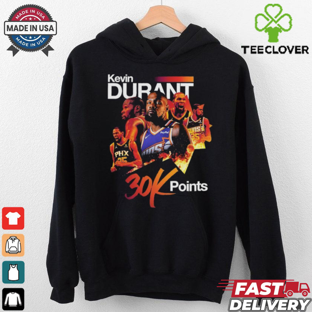 Kevin Durant Phoenix Suns 30K Career Points T Shirts Kevin Durant Phoenix Suns 30K Career Points T Shirts