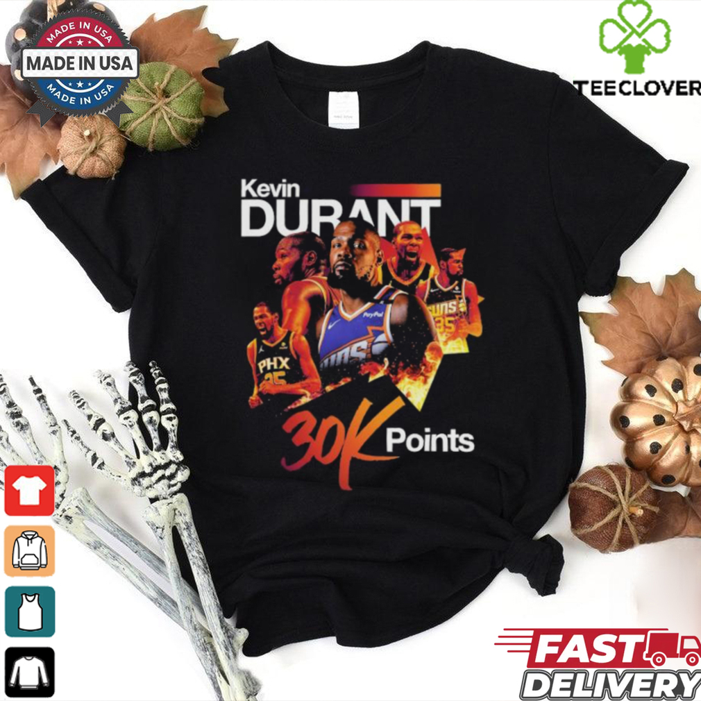 Kevin Durant Phoenix Suns 30K Career Points T Shirts Kevin Durant Phoenix Suns 30K Career Points T Shirts