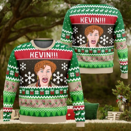 Kevin!!! Home Alones Ugly Christmas Sweater Xmas Gift Xmas 2023 Gift Gift for Family Gift for Men Women Kid Xmas Gift
