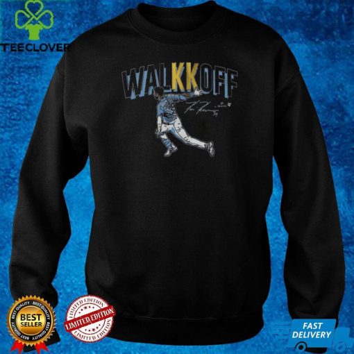 Kevin Kiermaier_ WalKKoff Shirt + Hoodie   MLBPA Licensed