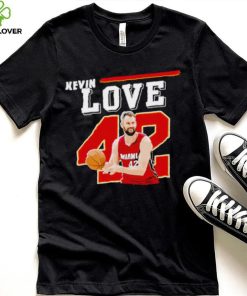 Kevin Love 42 Miami Heat Basketball shirt