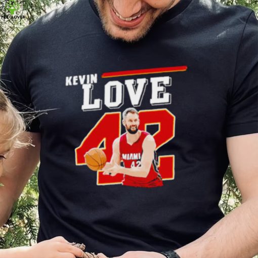 Kevin Love 42 Miami Heat Basketball shirt