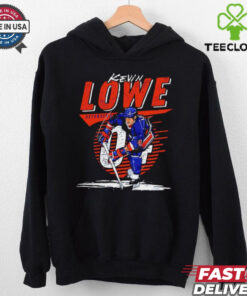 Kevin Lowe 04 Edmonton Oilers hockey signature shirt