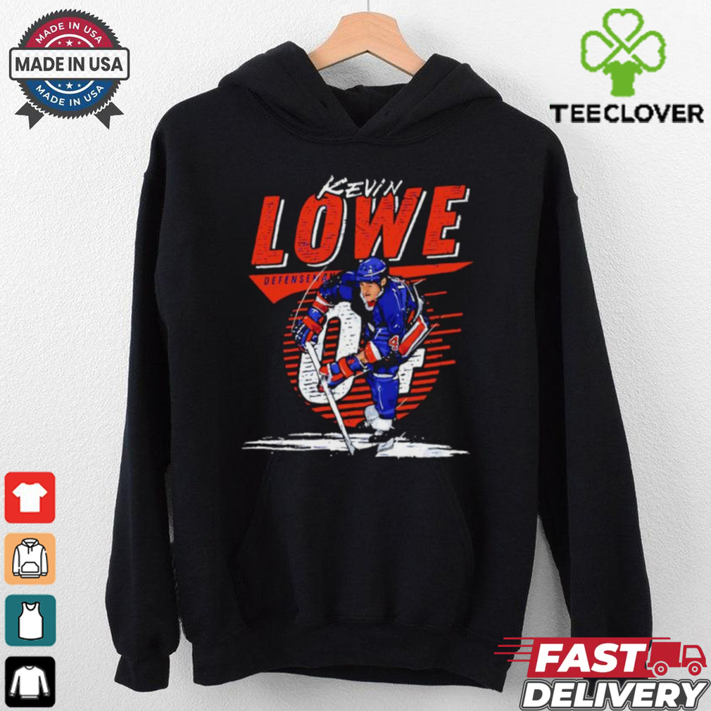Kevin Lowe 04 Edmonton Oilers hockey signature shirt Kevin Lowe 04 Edmonton Oilers hockey signature shirt